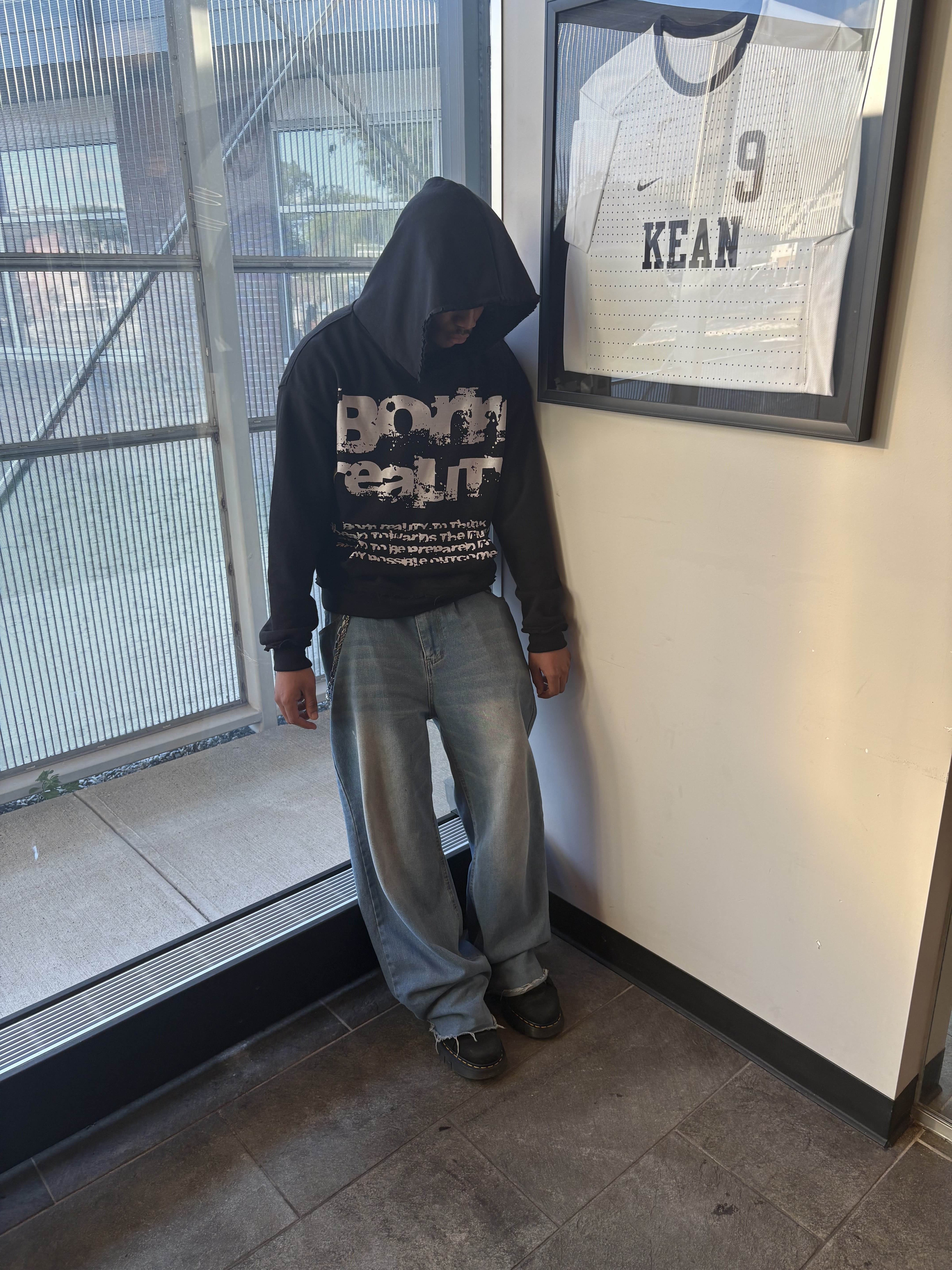 BIR MIDNIGHT HOODIE - BLACK