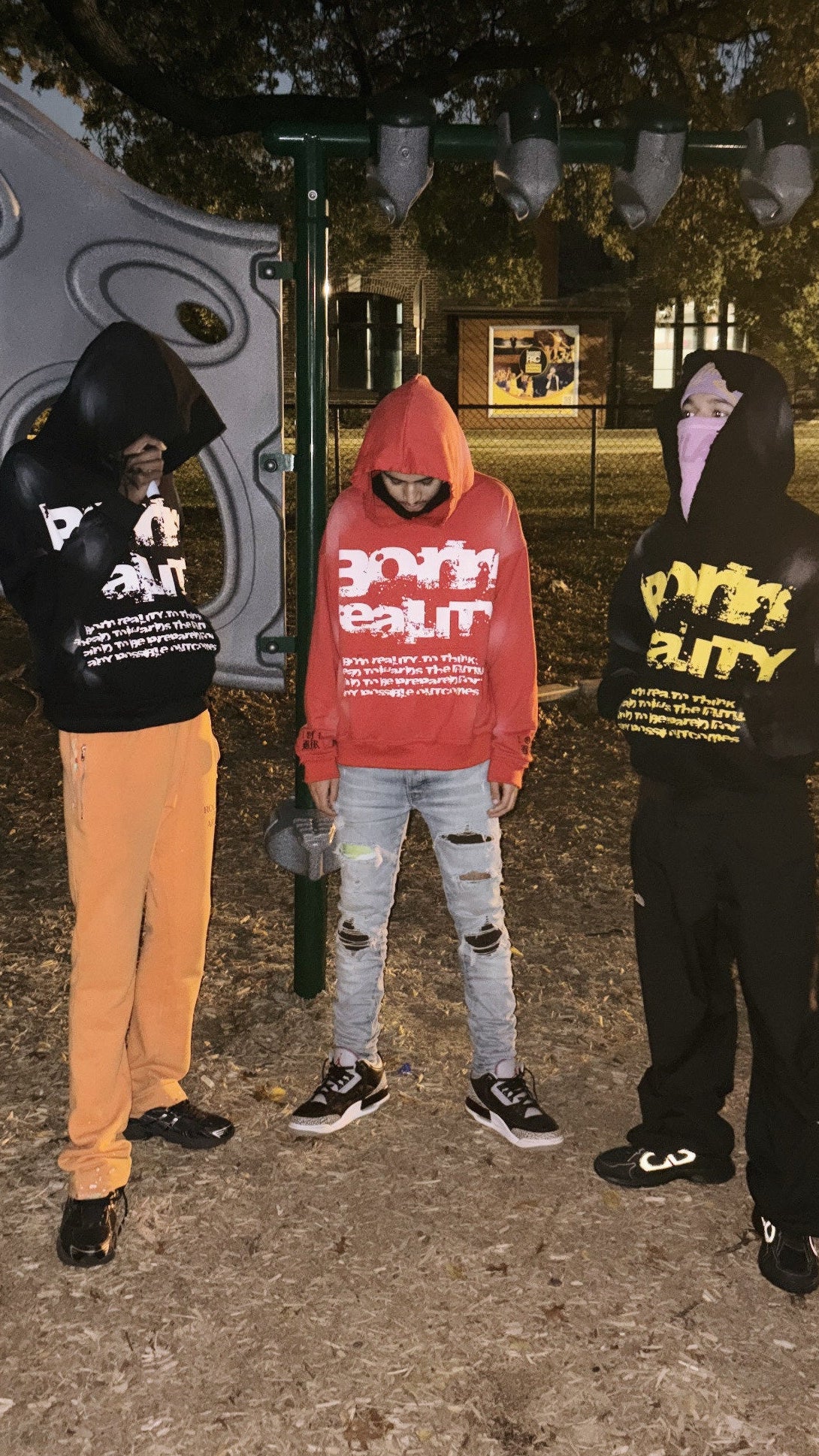 BIR CHERRY BLOSSOM HOODIE - RED