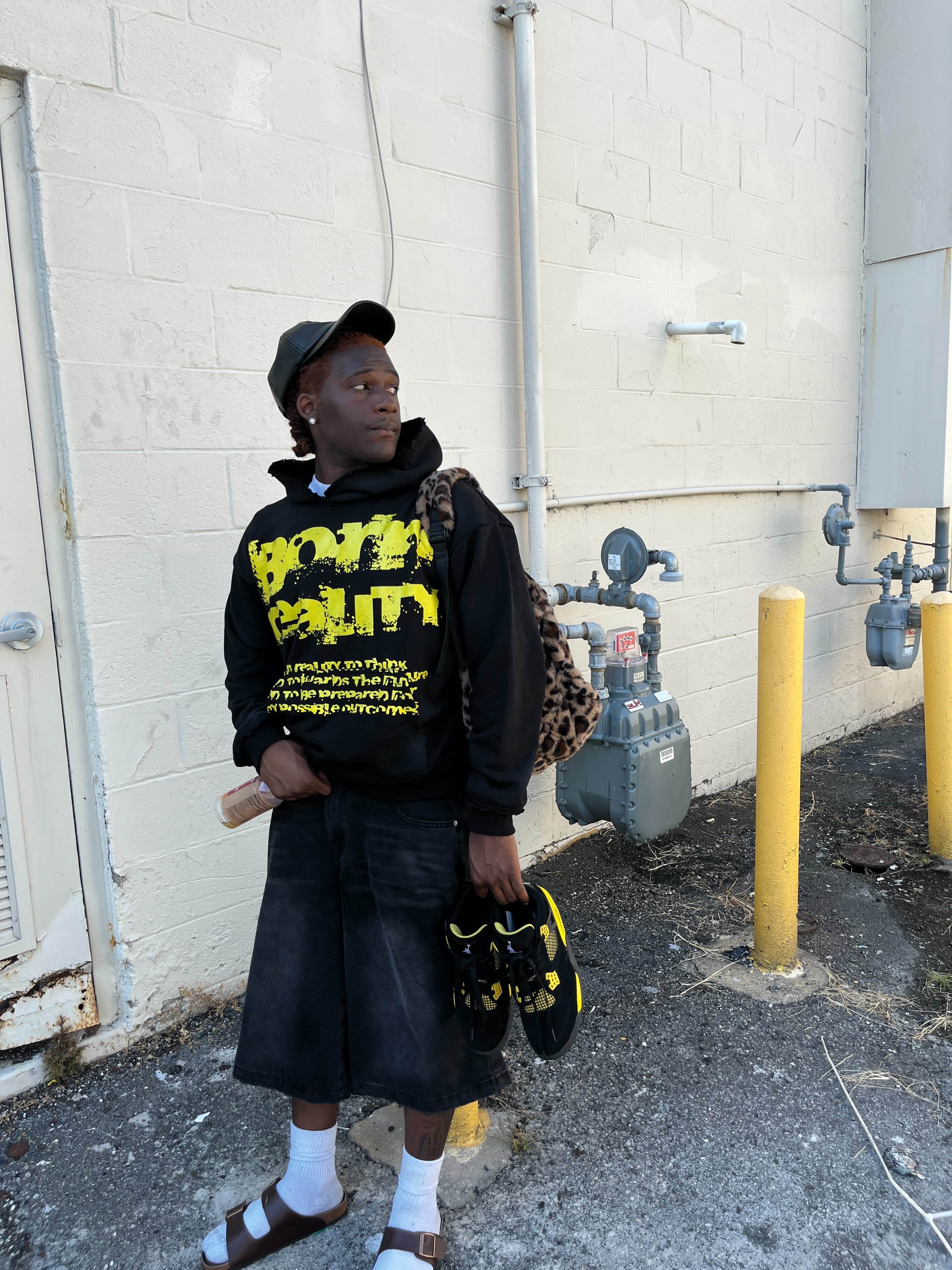 BIR BUMBLEBEE HOODIE - YELLOW