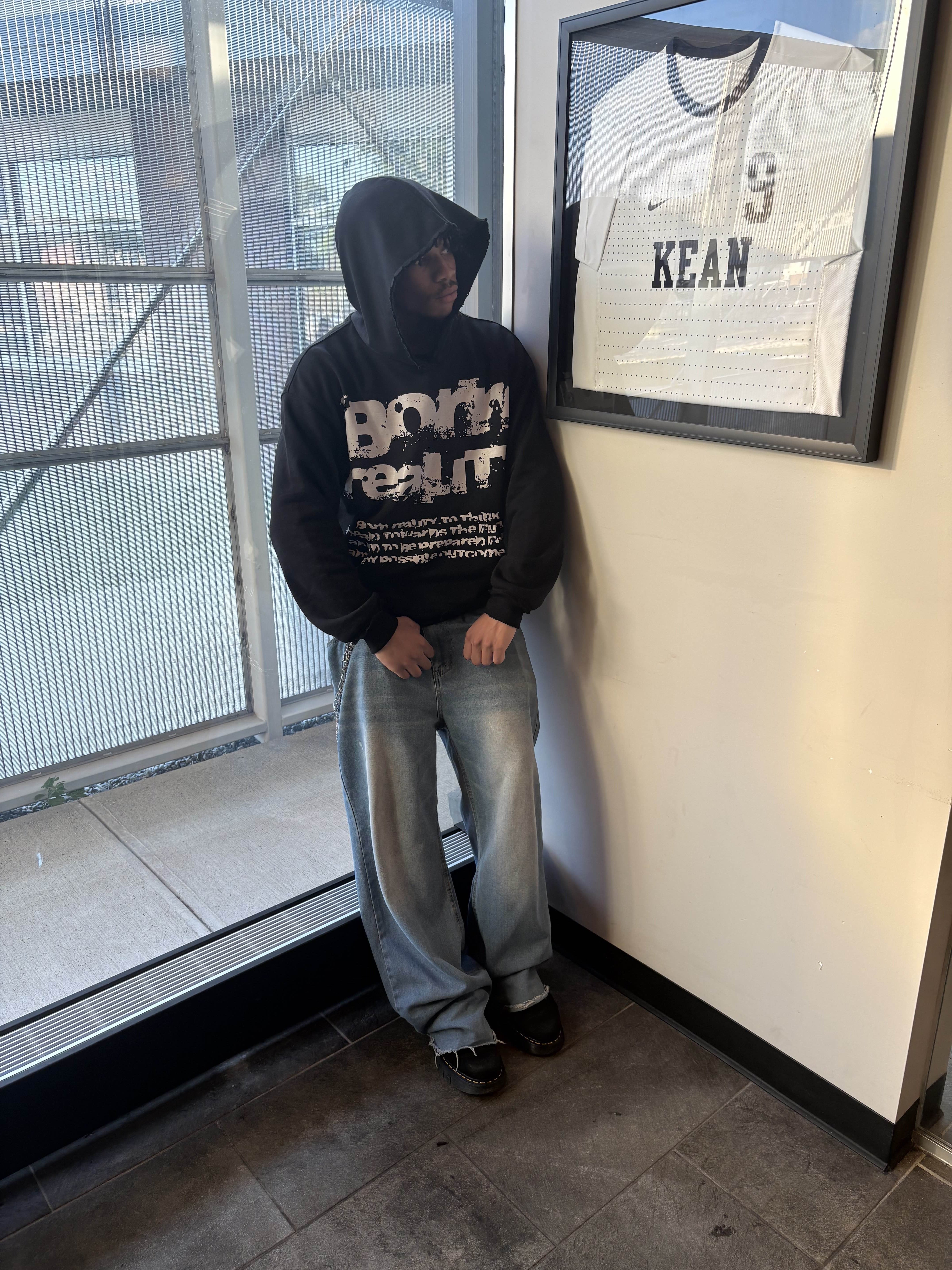 BIR MIDNIGHT HOODIE - BLACK